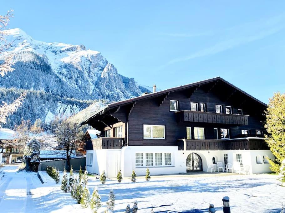 Appartamento Cute & Cozy Oasis, Private Afternoon Sun Terrace Kandersteg Esterno foto