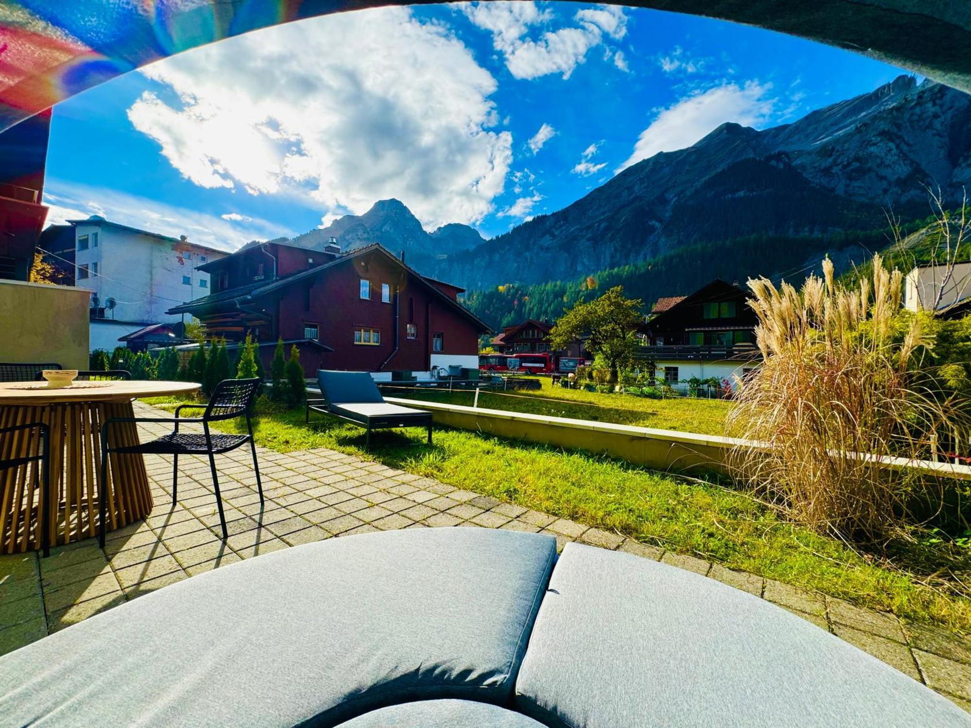 Appartamento Cute & Cozy Oasis, Private Afternoon Sun Terrace Kandersteg Esterno foto