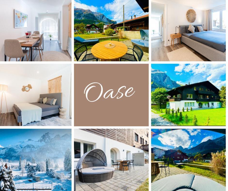 Appartamento Cute & Cozy Oasis, Private Afternoon Sun Terrace Kandersteg Esterno foto